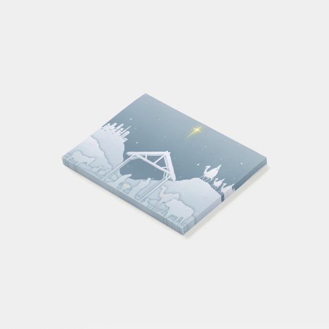 Post-it® Scène de la Nativité (Incliné)