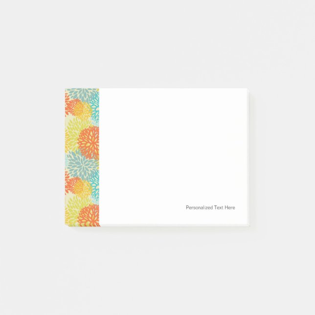 Post-it® Schéma floral 3 (Devant)