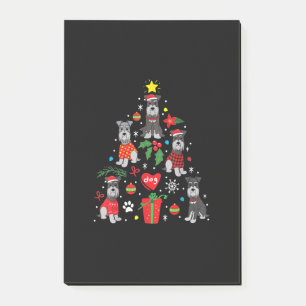Post-it® Schnauzer Arbre de Noël Ornement Drôle chien anima
