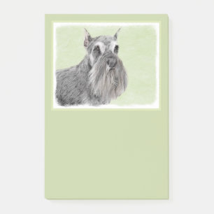 Post-it® Schnauzer (Giant, Standard) Peinture - Chien Art