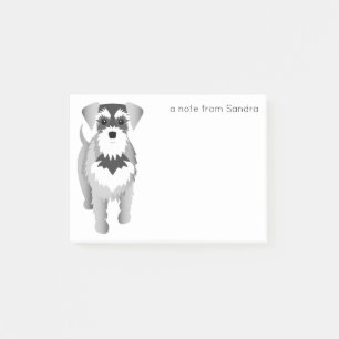 Post-it® Schnauzer miniature mignon