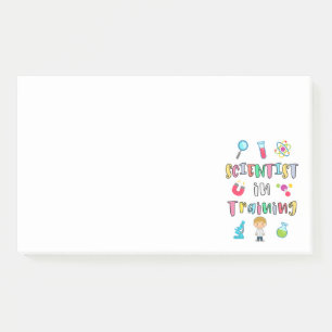 Post-it® Scientifique en formation pour jeunes scientifique