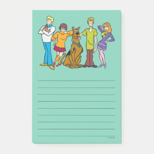 Post-it® Scooby-Doo   Gang 14 entier Mystery Inc