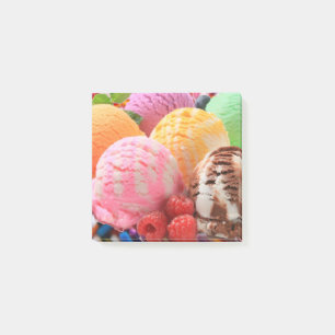 Post-it® scoops de glaces colorées