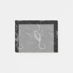 Post-it® Scorpio Constellation Hevelius vers 1690 sur Noir