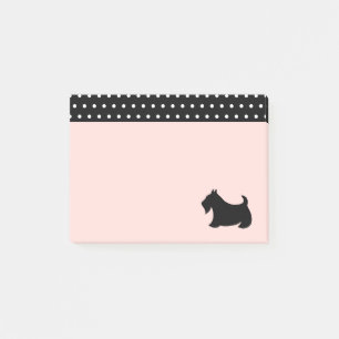 Post-it® Scottish Terrier Post It Notes