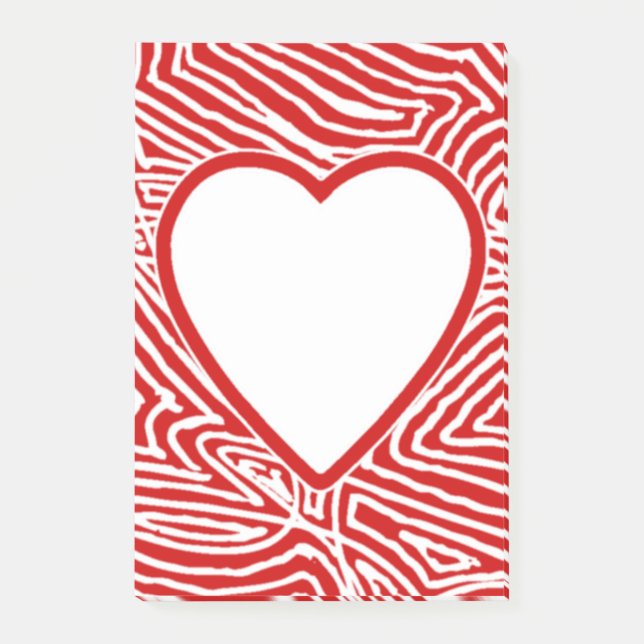 Post-it® Scribblprint Heart (Devant)