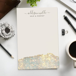 Post-it® Script de signature holographique Moderne Glam Pai