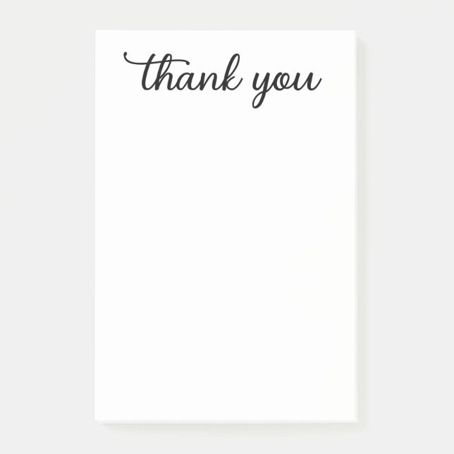 Post-it® Script Merci (Devant)
