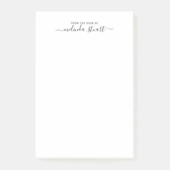 Post-it® Script moderne professionnel (Devant)