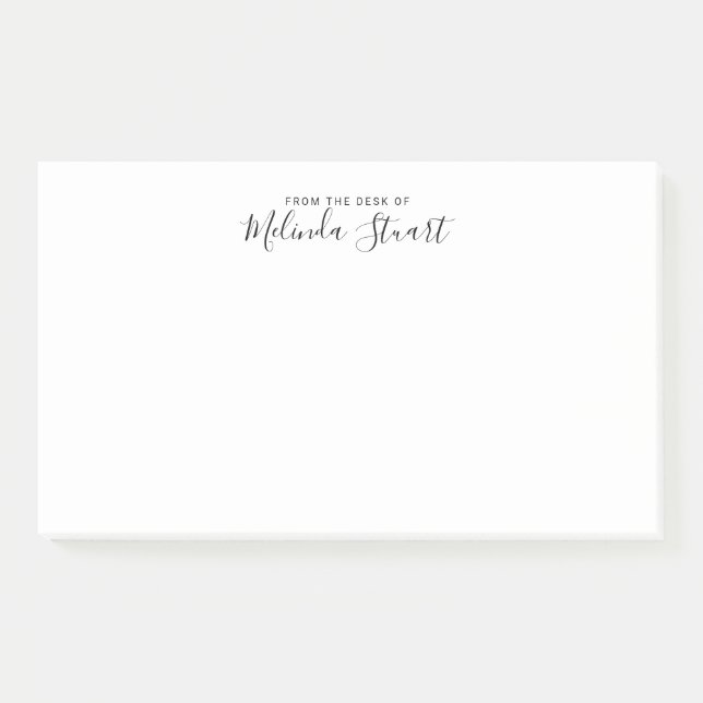 Post-it® Script moderne professionnel (Devant)