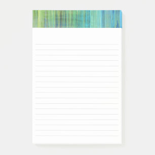 Post-it® Sedona Falls Blue Aqua Lime 4" x 6"