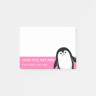 Post-it® Sélection mignonne de pingouin de bébé vos