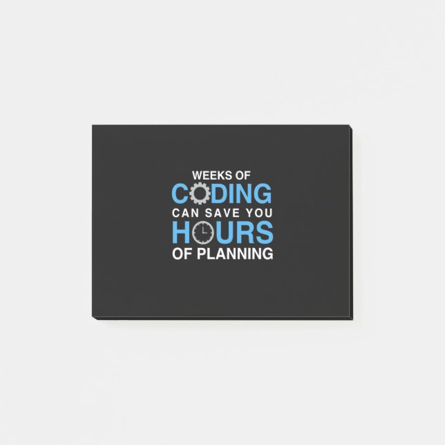Post-it® Semaines De Programmation Du Codage (Devant)