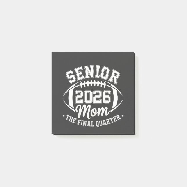 Post-it® Senior 2026 Mom The Final Quarter (Devant)