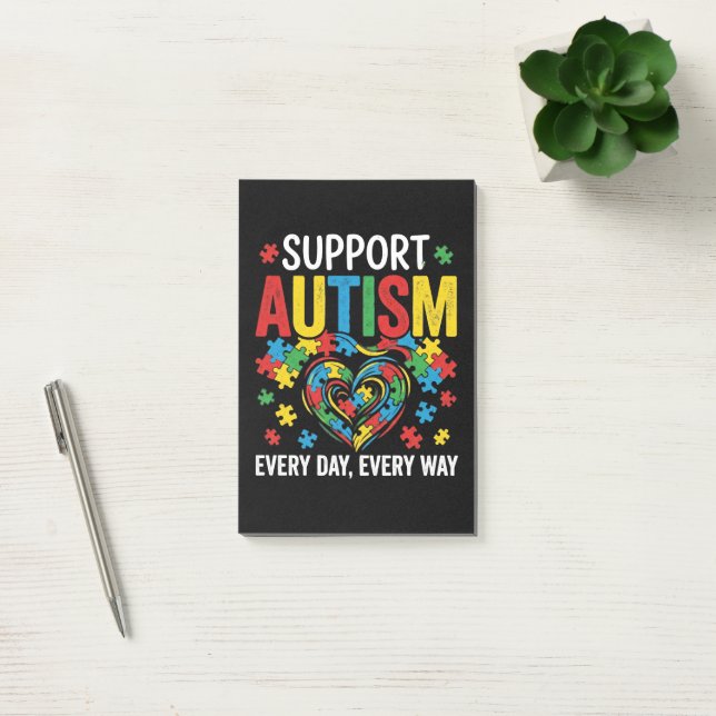 Post-it® Sensibilisation à l'autisme (Bureau)