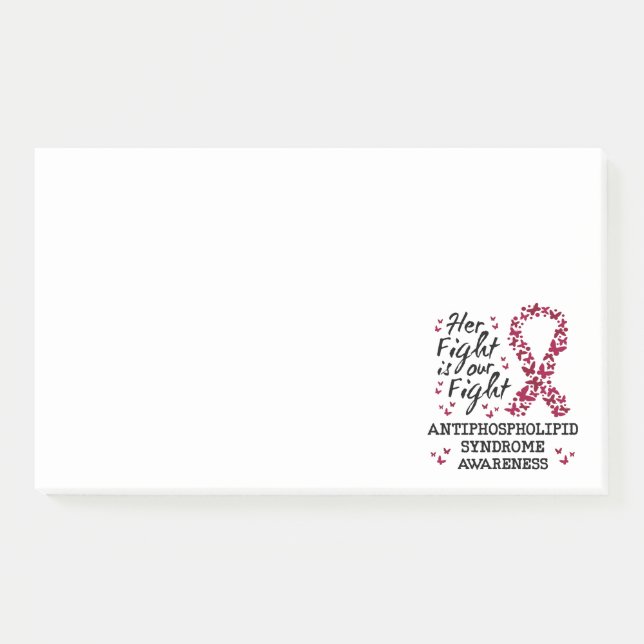 Post-it® Sensibilisation au syndrome antiphospholipidique (Devant)