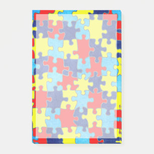 Post-it® Sensibilisation sur l'autisme-Puzzle par Shirley T