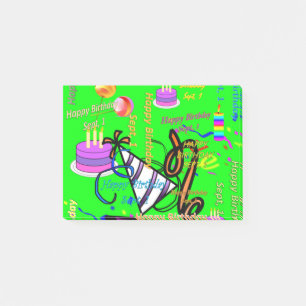 Post-it® sept, 1 anniversaire de enfant