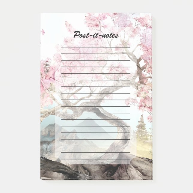 Post-it® Serenade Cherry Blossom (Devant)