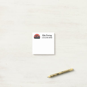 Post-it® Service de remorquage ou logo de toute entreprise
