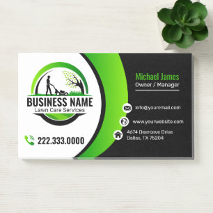 Post-it® Service professionnel d'entretien de pelouse vert