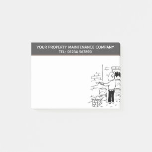 Post-it® Services d'entretien des propriétés à personnal