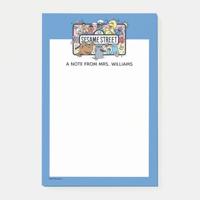 Post-it® Sésame Sésame | Pâtes sésame | Ajouter votre texte (Devant)