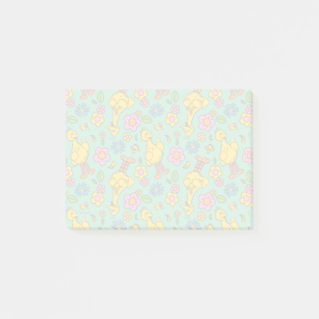 Post-it® Sesame Street | Gros Oiseau et Petit Oiseau Motif (Devant)
