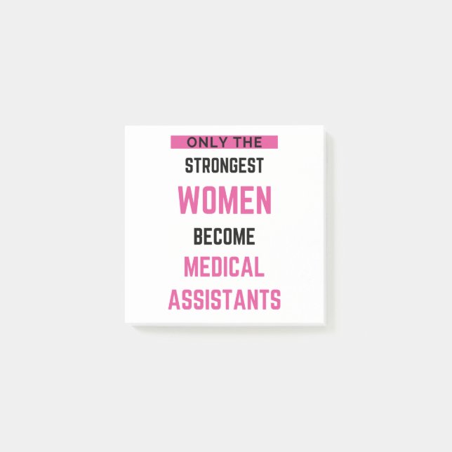 Post-it® Seules Les Femmes Les Plus Fortes Deviennent Adjoi (Devant)