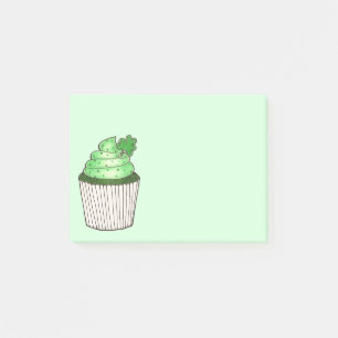 Post-it® Shamrock vert Cupcake St. Patrick's Day Foodie