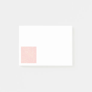Post-it® Shimmer rose vif - Ajouter du texte, Monogramme co