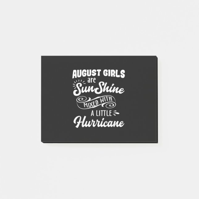 Post-it® Shit Funny August Birthday (Devant)