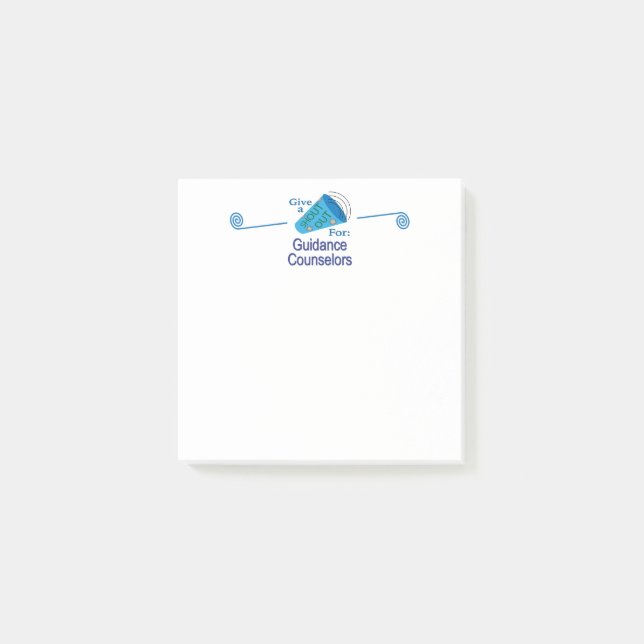 Post-it® Shout Out pour les conseillers d'orientation (Devant)