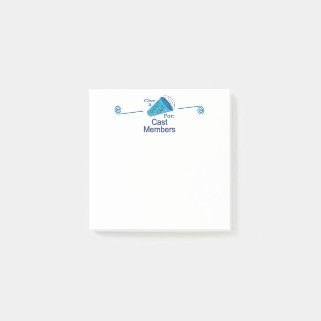 Post-it® Shout Out pour les membres de créature (Devant)