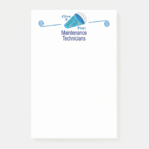 Post-it® Shout Out pour les techniciens de maintenance