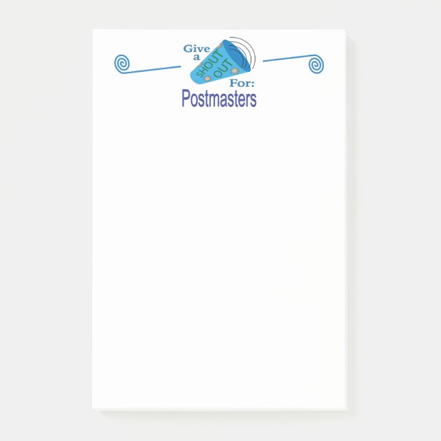 Post-it® Shout Out pour Postmasters (Devant)