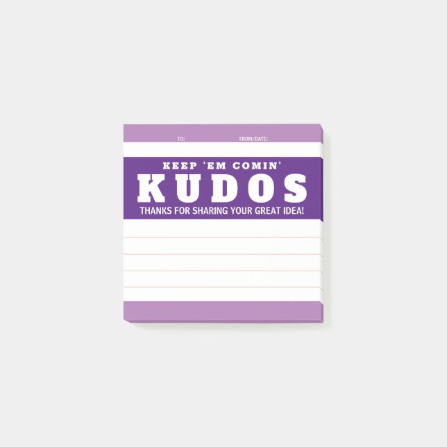 Post-it® ShoutOut récompense la reconnaissance des grandes  (Devant)