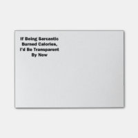 Si étant calories brûlées sarcastiques