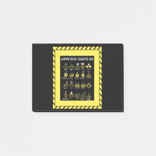 Post-it® Signes d'avertissement 101
