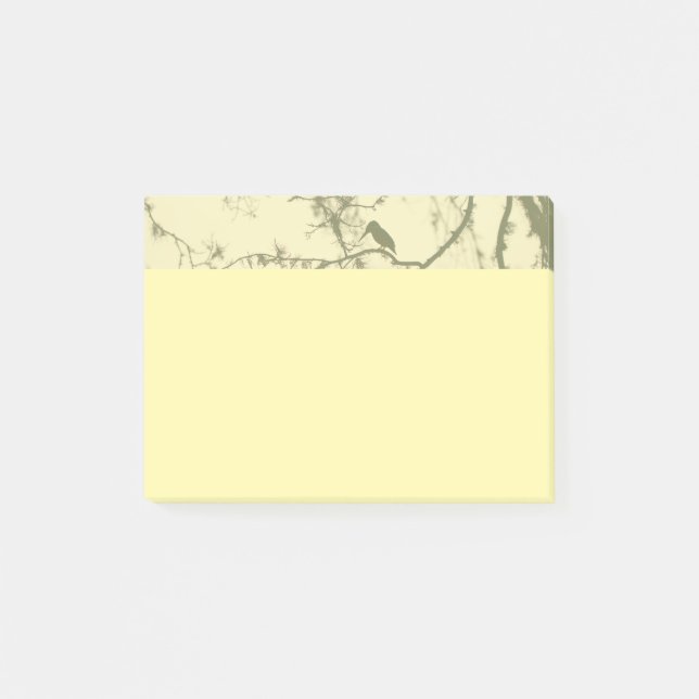 Post-it® Silhouette d'oiseau (Devant)