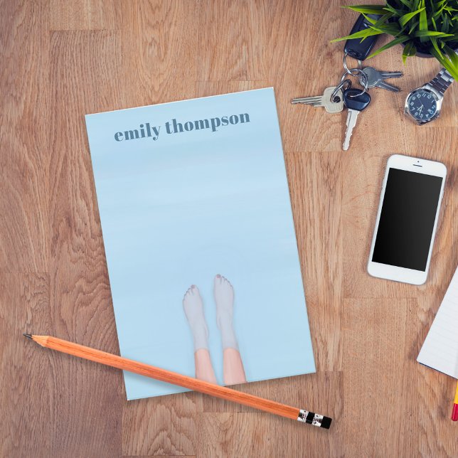 Post-it® Simple Cute Custom Summer Ocean Lake Pool (Créateur téléchargé)