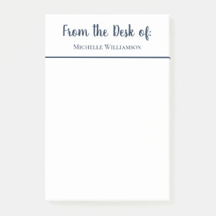 Post-it® Simple du bureau de l'élégant script