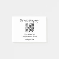 Simple entreprise site web code-barres QR ajouter
