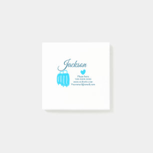 Post-it® Simple minimum ajouter votre nom texte place ville