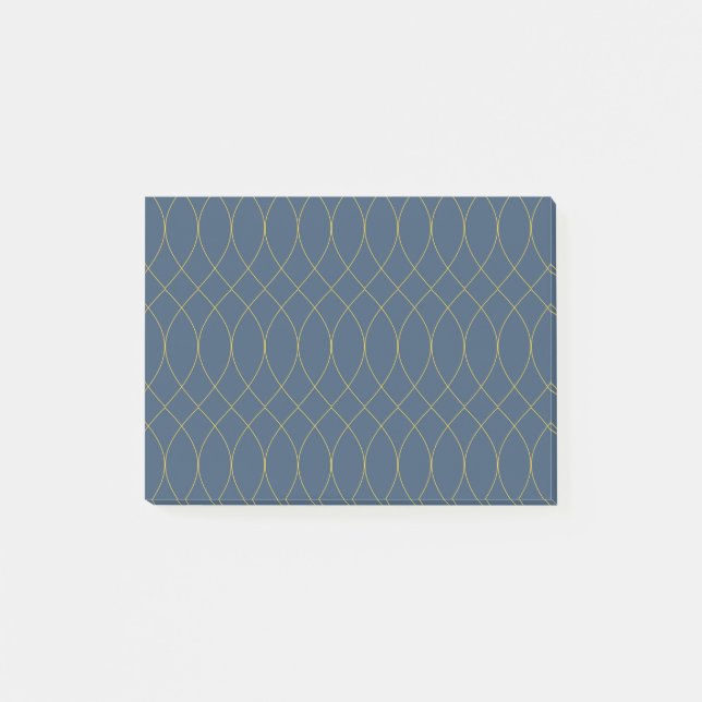 Post-it® Simple, moderne, cool, tendance courbes, lignes on (Devant)