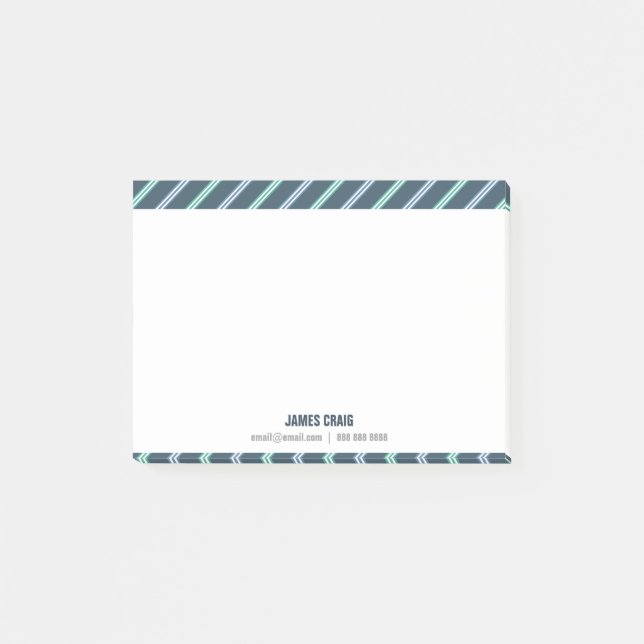 Post-it® Simple professionnel pour lui de base masculin (Devant)