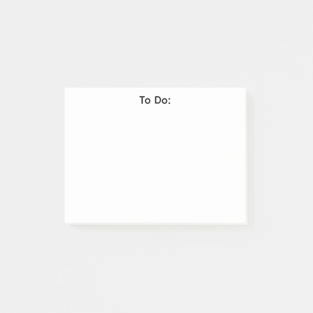 Post-it® Simple To Do List - Notes (Devant)