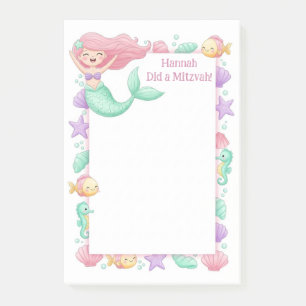 Post-it® Sirène personnalisée Mitzvah