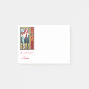Post-it® sirène rousse de coney island